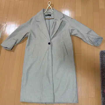 ZARA 롱 코트 베이지