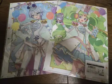 프리파라 클리어 파일 세트 2세트 미개봉