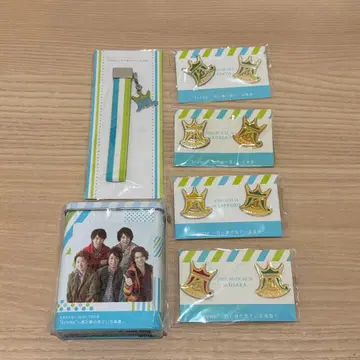 아라시 너와 내가 보고 있는 풍경 핀 배지 반창고 스트랩