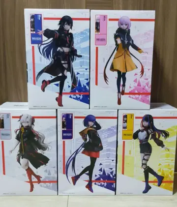 카미츠바키시 건설 중 피규어 5개 세트 엘코코, 라운드원 한정판