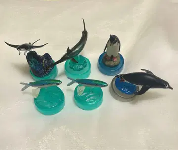 병뚜껑 바다 생물 세트