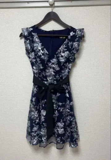 플라워 자수 플라워 원피스 드레스