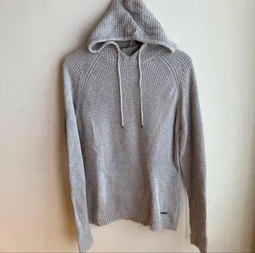 Calvin Klein 후드 부착 스웨터 M 그레이