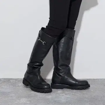 별주 카미난도 plage 롱 부츠 BELT RIDING 부츠 8