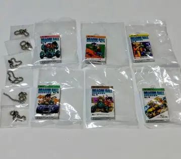 드래곤볼 코믹스 참 가챠 키링 6개 메루카리 택배