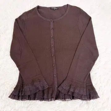 23구 브라운 가디건 사이즈 44 온워드 카시야마