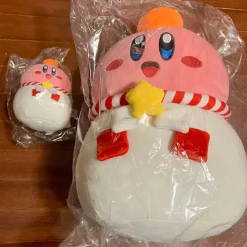 별의 커비 카가미모치 오모치모치모치 쿠션 마스코트 에가오 봉제 인형