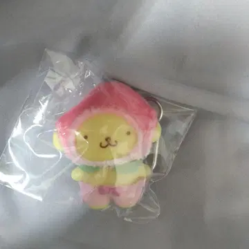 산리오 치비토모 프렌즈 과일 폼폼푸딩 복숭아