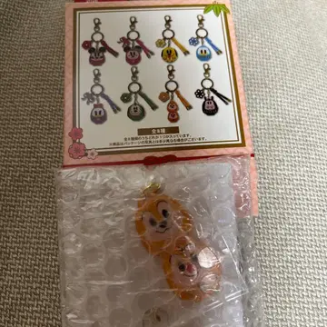 디즈니 리조트 설날 2026 칩과 데일 시크릿 키체인