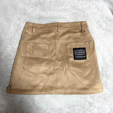 AQUASCUTUM 골프 베이지 스커트 겨울