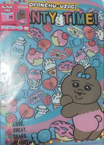 빤쮸토끼 키디랜드 스팽글 클리어 파일 익명 배송