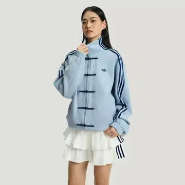 아디다스 차이나 트랙 재킷 스카이블루