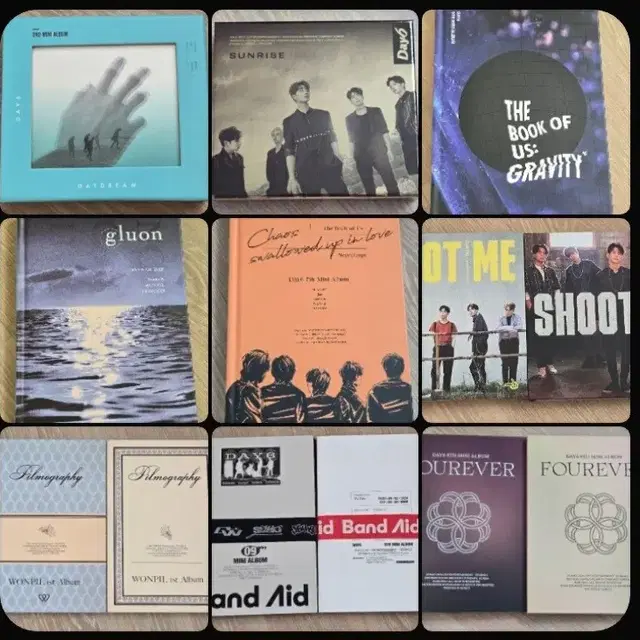 데이식스 개봉앨범