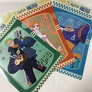 원피스 조이풀 클리어 파일 조로 나미 프랭키