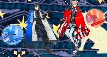 니지산지 AGF 아크릴 스탠드 사계절 나기 아키라 & 세라프 더즐 가든