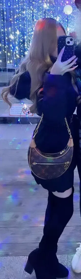 GRL 벨트 포함 퍼 다운 코트