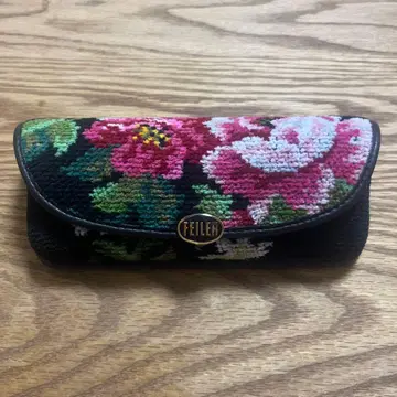 FEILER 꽃무늬 안경 케이스
