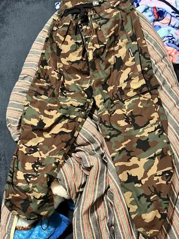 DC SHOE 카모플라쥬 카고 팬츠