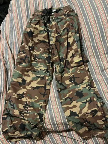 DC SHOE 카모플라쥬 카고 팬츠