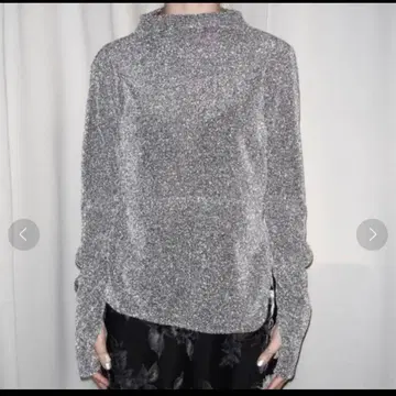 musubore 다이아컷 상의 실버