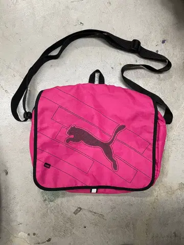 00s 푸마 PUMA 메신저백 y2k 핑크 숄더백