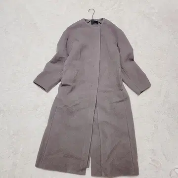 URBAN RESEARCH ROSSO 롱 코트 노카라 더스티 컬러