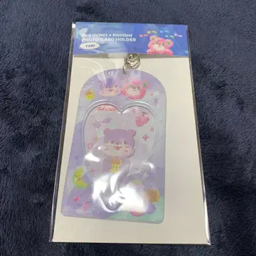 Red Velvet Knotted 포토카드 홀더 예리