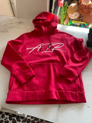 Jordan 레드 후드티 XL