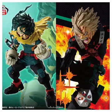 나의 히어로 아카데미아 바쿠고 & 미도리야 피규어 세트