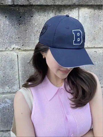 [ 새상품 즉시 발송 ] Bibiy B. CLUB CAP 캡 네이비