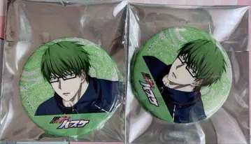 파쿠르 글리터 레어 캔뱃지 미도리마 2개 세트