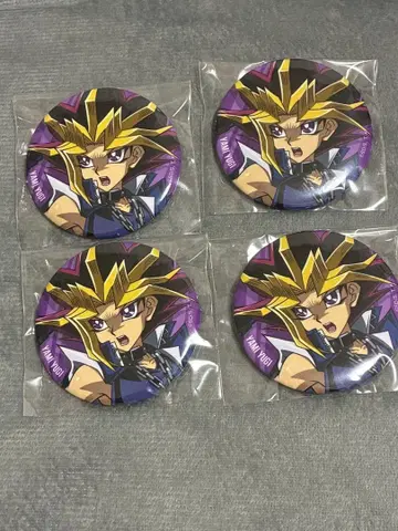 유희왕 애니메이트 페어 어둠의 유우기 무토 유우기 캔뱃지 4개