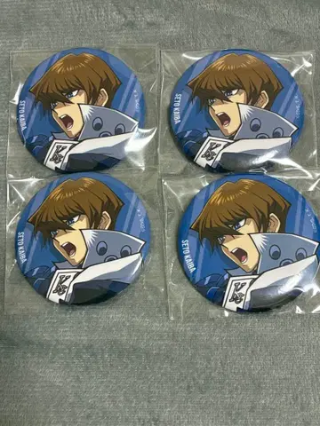 유희왕 애니메이트 페어 카이바 세토 캔뱃지 세트