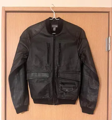 H&M 가죽 블루종