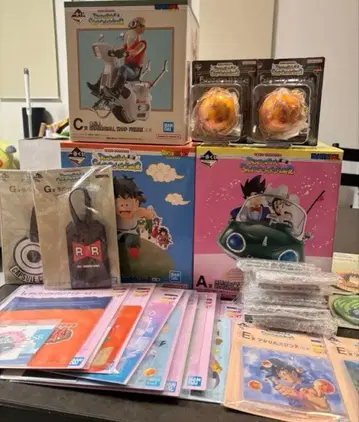 드래곤볼 제일복권 스냅 컬렉션 2 A상 D상 C상