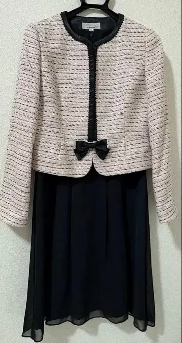 클리닝 완료 트위드 자켓 원피스 세트 13호 [ craselia ]