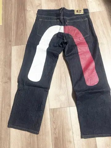 EVISU 청바지 데님 38