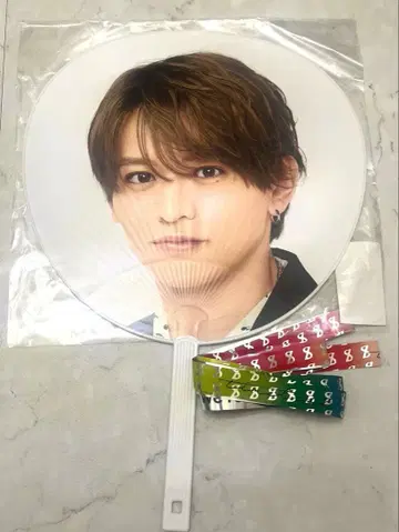 [ 은색 테이프 포함 ] timelesz 이노마타 슈토 점보 부채 FAM