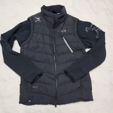 OAKLEY 오클리 2way 다운 자켓 다운 베스트 L