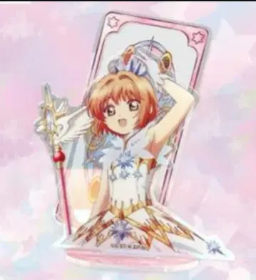 카드캡터 사쿠라 25 디오라마 아크릴 스탠드 클리어 카드 패턴