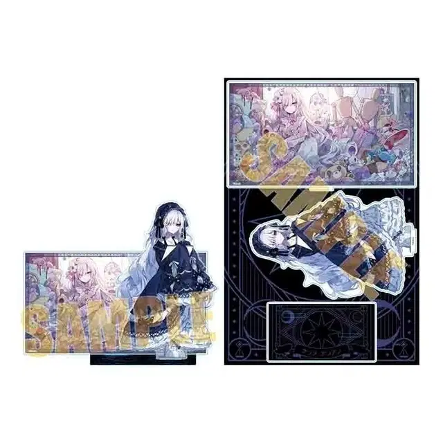 마법소녀의마녀재판 나츠메안안 굿즈 아크릴스탠드 캔뱃지 아크릴카드