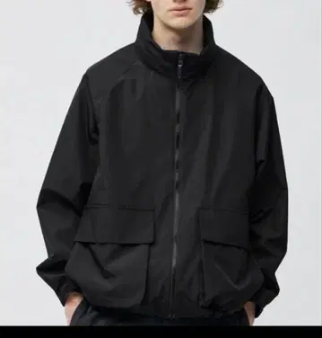 [ 완판템 컨디션 최상 ] GU 윈드프루프 스탠드 카라 블루종 사이즈 L