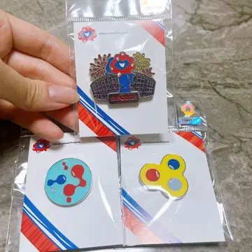 EXPO2025 핀 배지 세트 대지붕 링 코먀쿠