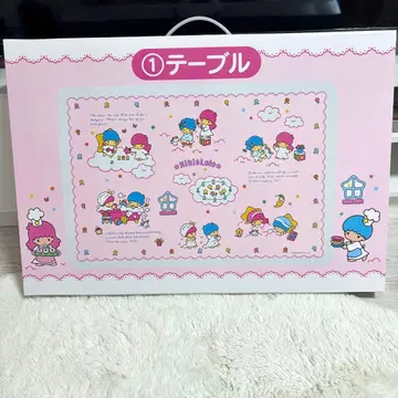 산리오 리틀트윈스타 키키라라 당첨 복권 1등 복권 테이블