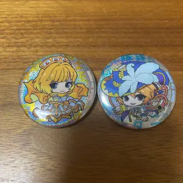 몬스터 스트라이크 캡슐 캔뱃지 2종 세트 아서 달타냥