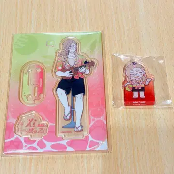 로샤오헤이센키 2 시리즈 니시코 아크릴 스탠드 블록 2개 세트