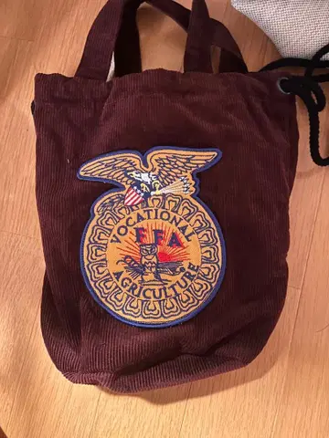 HOUSTON INC. FFA 엠블럼 토트백