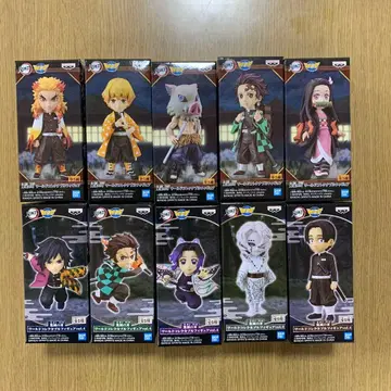 [ 미개봉 새상품 ] 귀멸의 칼날 월드 컬렉터블 피규어