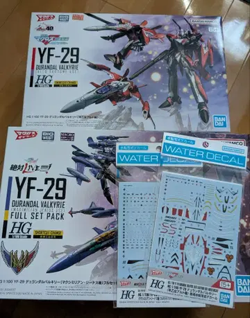 HG YF-29 듀란달 발키리 2기 + 수전사 데칼 세트