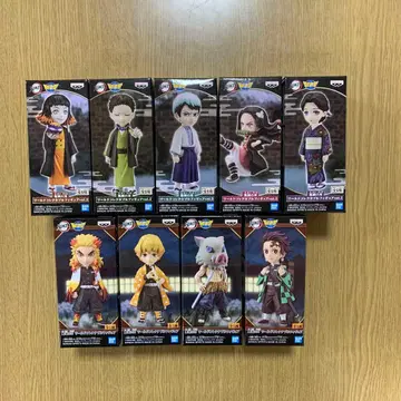 [ 미개봉 새상품 ] 귀멸의 칼날 월드 컬렉터블 피규어